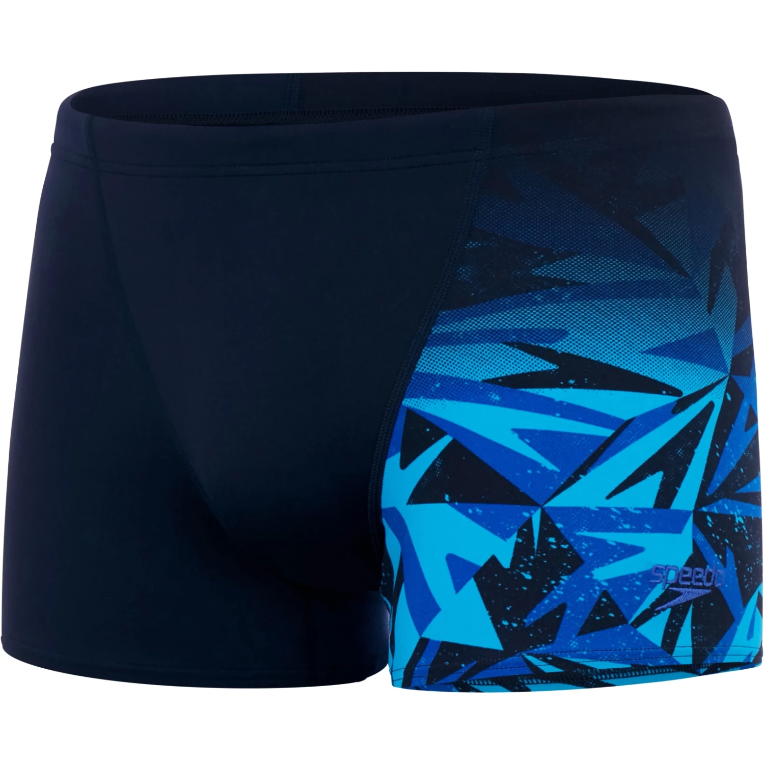 Speedo Mens Hyper Boom V-Cut Aquashort - Navy/Blue 3 Speedo Mens Hyper Boom V-Cut Aquashort - Navy/Blue