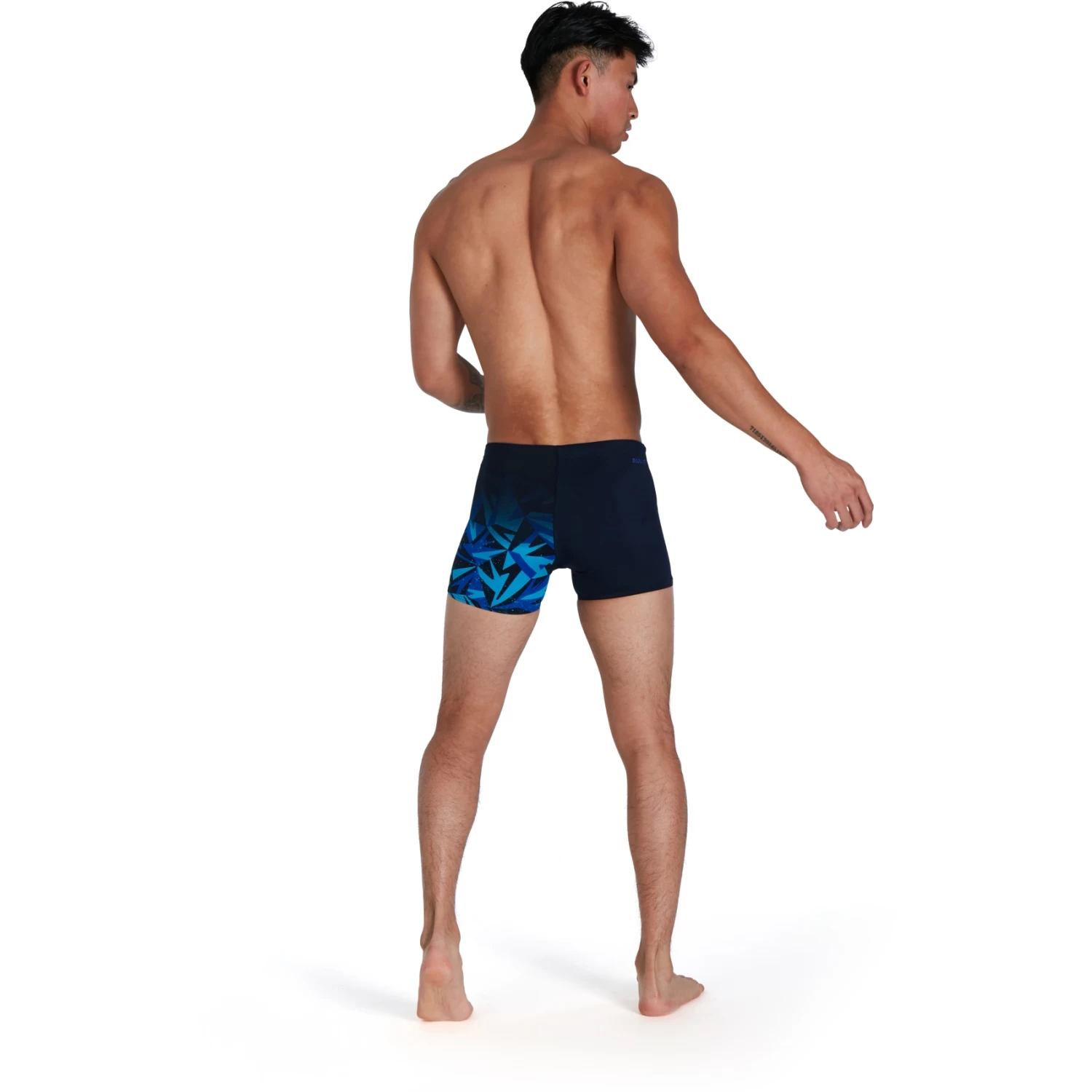 Speedo Mens Hyper Boom V-Cut Aquashort - Navy/Blue 5 Speedo Mens Hyper Boom V-Cut Aquashort - Navy/Blue - Image 3