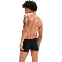 Speedo Medley Logo Aquashort - Black/aquarium -Aqua Fit Shop speedo medley logo aquashort black aquarium 5 1427447