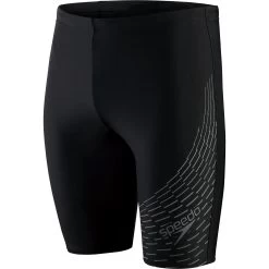 Speedo Medley Logo Jammer - Black/ardesia
