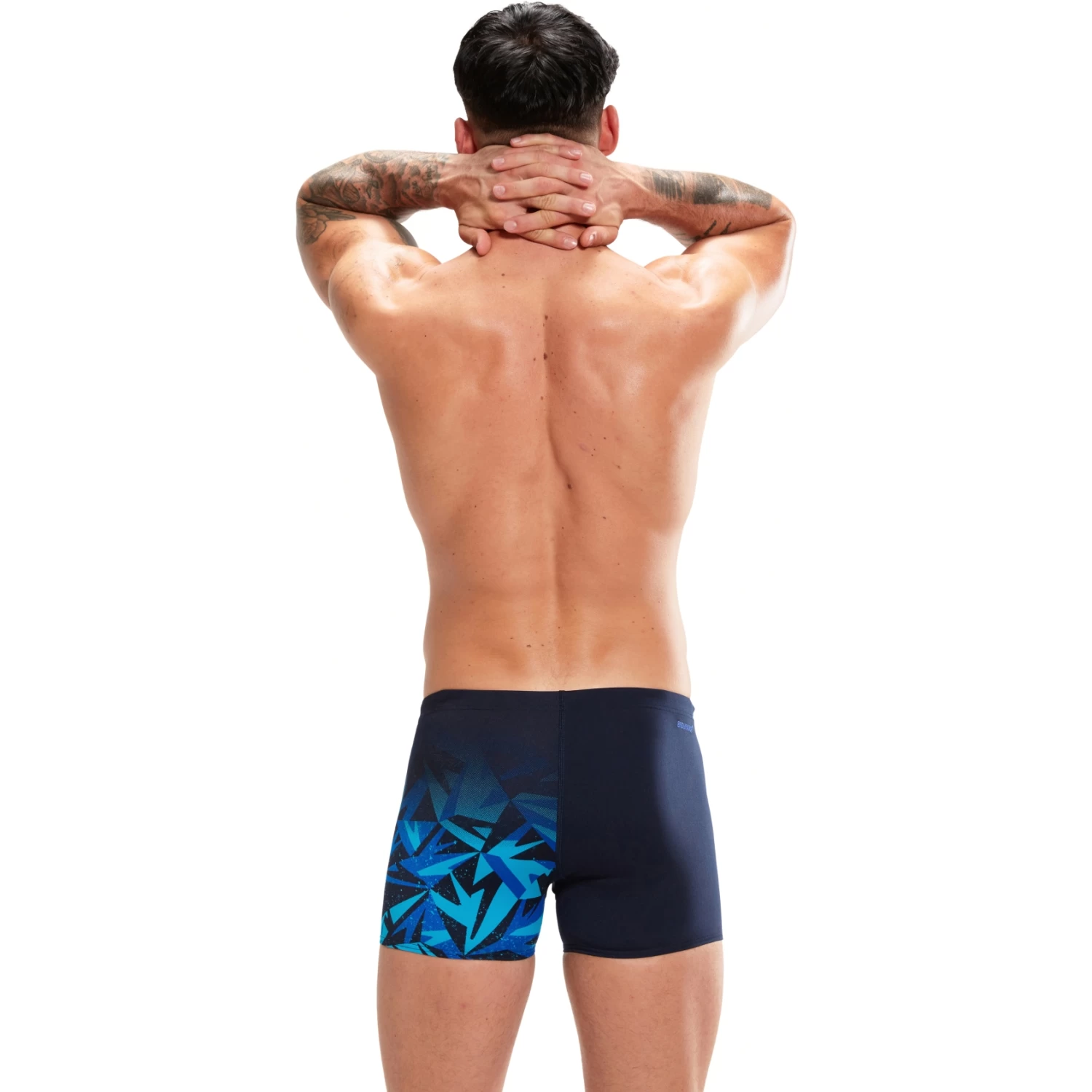 Speedo Mens Hyper Boom V-Cut Aquashort - Navy/Blue 12 Speedo Mens Hyper Boom V-Cut Aquashort - Navy/Blue - Image 10