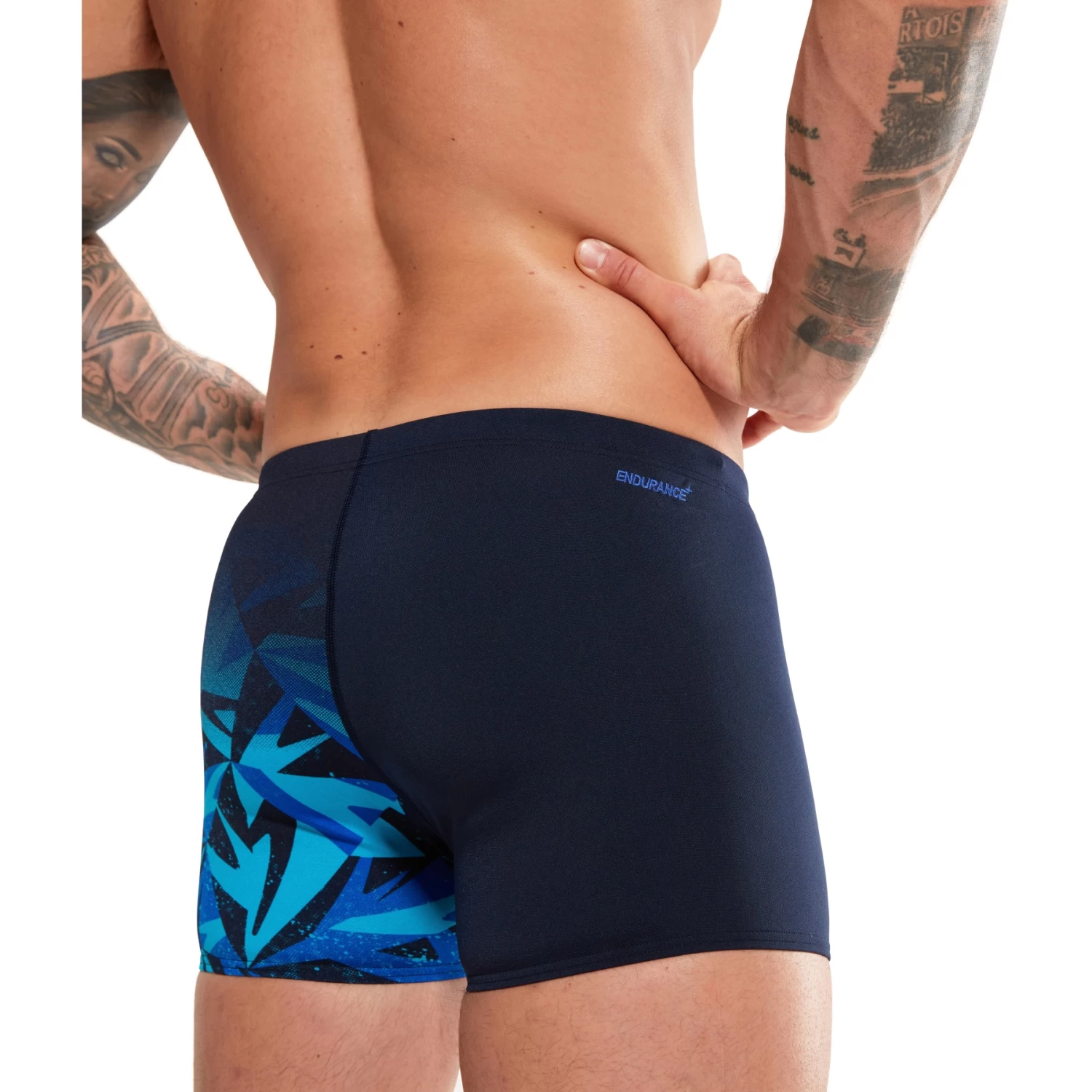 Speedo Mens Hyper Boom V-Cut Aquashort - Navy/Blue 14 Speedo Mens Hyper Boom V-Cut Aquashort - Navy/Blue - Image 12