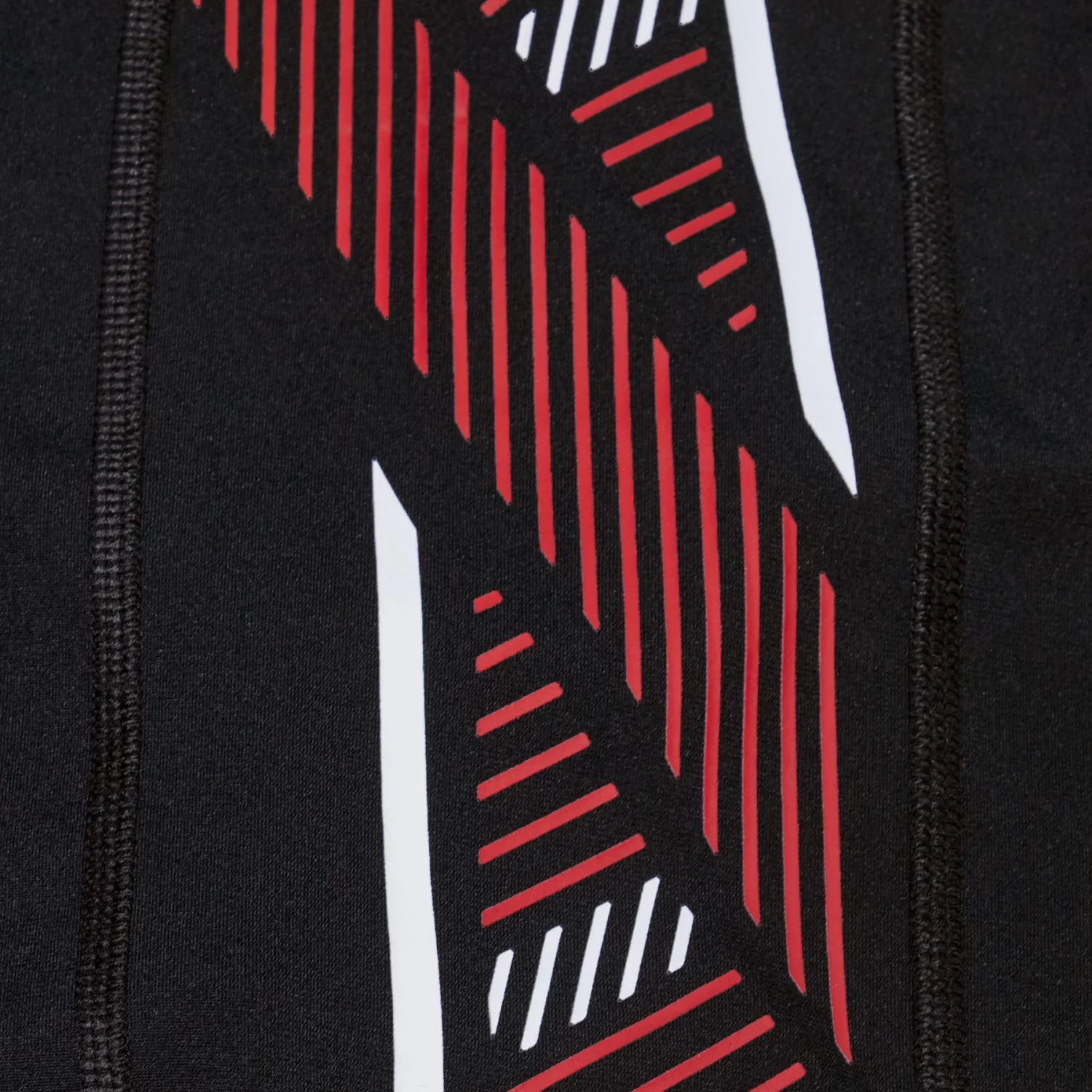 Speedo Tech Panel Aquashort - Black/fed Red/white 4 Speedo Tech Panel Aquashort - Black/fed Red/white - Image 2