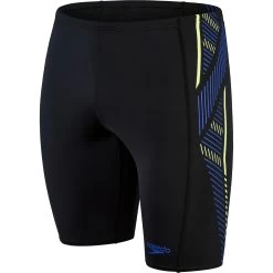 Speedo Tech Panel Jammer - Black/chroma Blue/spritz