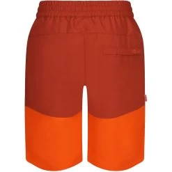Trollkids Kroksand Kids Swim Shorts - Red Brown/Bright Orange -Aqua Fit Shop trollkids kroksand kids swim shorts red brown bright orange 2 1438456