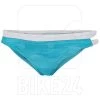 TYR Women’s Sandblasted Cove Bikini Bottom - Turquoise/white