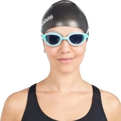 Zoggs Predator Swimming Goggles - Tint Smoke Lenses - Regular Fit - Green/Clear -Aqua Fit Shop zoggs predator swimming goggles tint smoke lenses small fit green clear 7 1384359