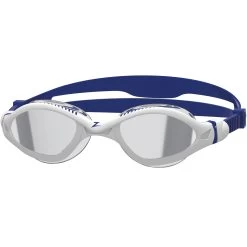 Zoggs Tiger LSR+ Swim Goggles - Blue/Blue/Reef Clear