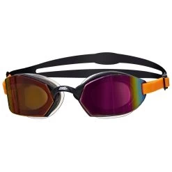 Zoggs Ultima Air Titanium Swimming Goggles - Black/grey/titanium