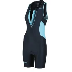 Zone3 Women's Activate Trisuit - Black/turquoise -Aqua Fit Shop zone women activate trisuit black turquoise 2 1461234