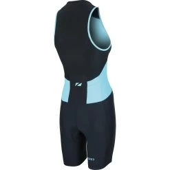 Zone3 Women's Activate Trisuit - Black/turquoise -Aqua Fit Shop zone women activate trisuit black turquoise 5 1461237