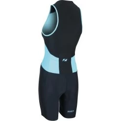 Zone3 Women's Activate Trisuit - Black/turquoise -Aqua Fit Shop zone women activate trisuit black turquoise 6 1461238