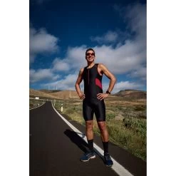 Zone3 Activate Tri Shorts - Black/red -Aqua Fit Shop zone3 activate tri shorts black red 7 1461452