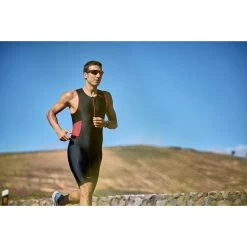 Zone3 Activate Trisuit - Black/red -Aqua Fit Shop zone3 activate trisuit black red 14 1461266