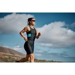 Zone3 Activate Women's Tri Shorts - Black/turquoise -Aqua Fit Shop zone3 activate women tri shorts black turquoise 5 1461443