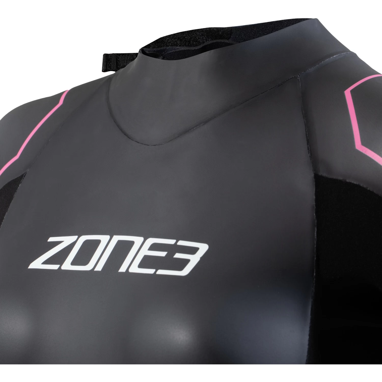 Zone3 Aspect Women's Breaststroke Wetsuit - Black/pink 5 Zone3 Aspect Women's Breaststroke Wetsuit - Black/pink - Image 3