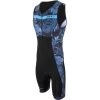 Zone3 Men's Activate Plus Tropical Palm Sleeveless Trisuit - Navy/blue -Aqua Fit Shop zone3 mens activateplus tropical palm sleeveless trisuit navy blue 1 978228