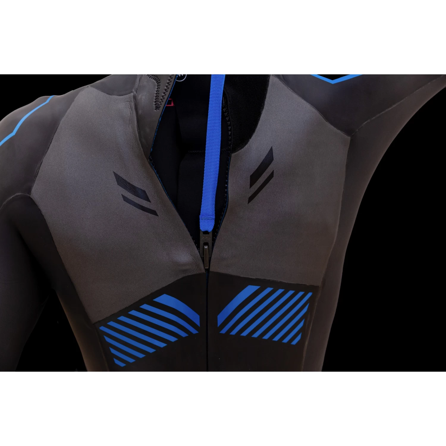 Zone3 Men's Advance Wetsuit - Black/blue/gunmetal 14 Zone3 Men's Advance Wetsuit - Black/blue/gunmetal - Image 12