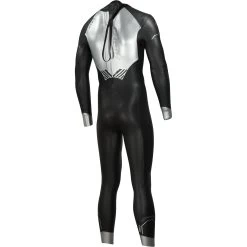 Zone3 Men's Agile Wetsuit - Black/silver/gunmetal -Aqua Fit Shop zone3 mens agile wetsuit black silver gunmetal 2 978368