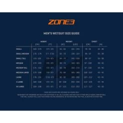 Zone3 Men's Aspect Breaststroke Wetsuit - Black/blue/orange -Aqua Fit Shop zone3 mens aspect breaststroke wetsuit blackblueorange 3 942990