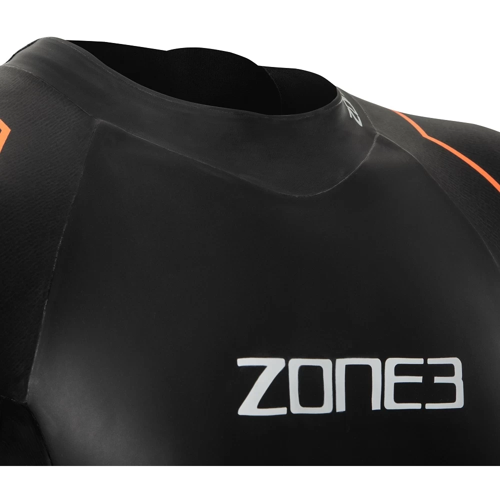 Zone3 Men's Aspire Thermal Wetsuit - Black/orange 8 Zone3 Men's Aspire Thermal Wetsuit - Black/orange - Image 6