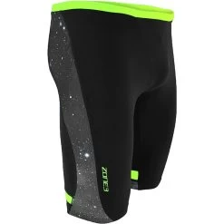 Zone3 Men's Cosmic Swim Jammers - Grey/fluro Yellow