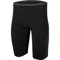 Zone3 Men's Iconic Swim Jammers - Black/grey/gold