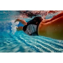 Zone3 Men's Kona Speed Jammers - Tribal Print - Black/white/orange -Aqua Fit Shop zone3 mens kona speed jammers tribal print black white orange 8 978430