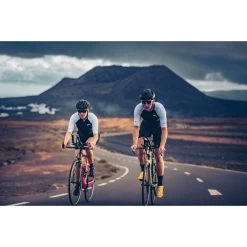 Zone3 Men's Lava Long Distance Full Zip Short Sleeve Aero Suit - Black/white/red -Aqua Fit Shop zone3 mens lava long distance full zip short sleeve aero suit black white red 5 1152775