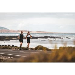 Zone3 Men's Lava Long Distance Full Zip Short Sleeve Aero Suit - Black/white/red -Aqua Fit Shop zone3 mens lava long distance full zip short sleeve aero suit black white red 7 1152777