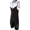 Zone3 Men's Lava Long Distance Tri Suit - Black/white/red -Aqua Fit Shop zone3 mens lava long distance tri suit black white red 1 978546