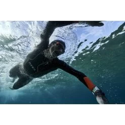 Zone3 Men's Vanquish-X Wetsuit - Black/orange -Aqua Fit Shop zone3 mens vanquish x wetsuit black orange 10 1196002