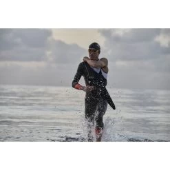 Zone3 Men's Vanquish-X Wetsuit - Black/orange -Aqua Fit Shop zone3 mens vanquish x wetsuit black orange 14 1196007