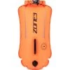 Zone3 Recycled Swim Safety Buoy / Dry Bag 28L - Hi-vis Orange -Aqua Fit Shop zone3 recycled swim safety buoy dry bag 28l hi vis orange 1 1537227