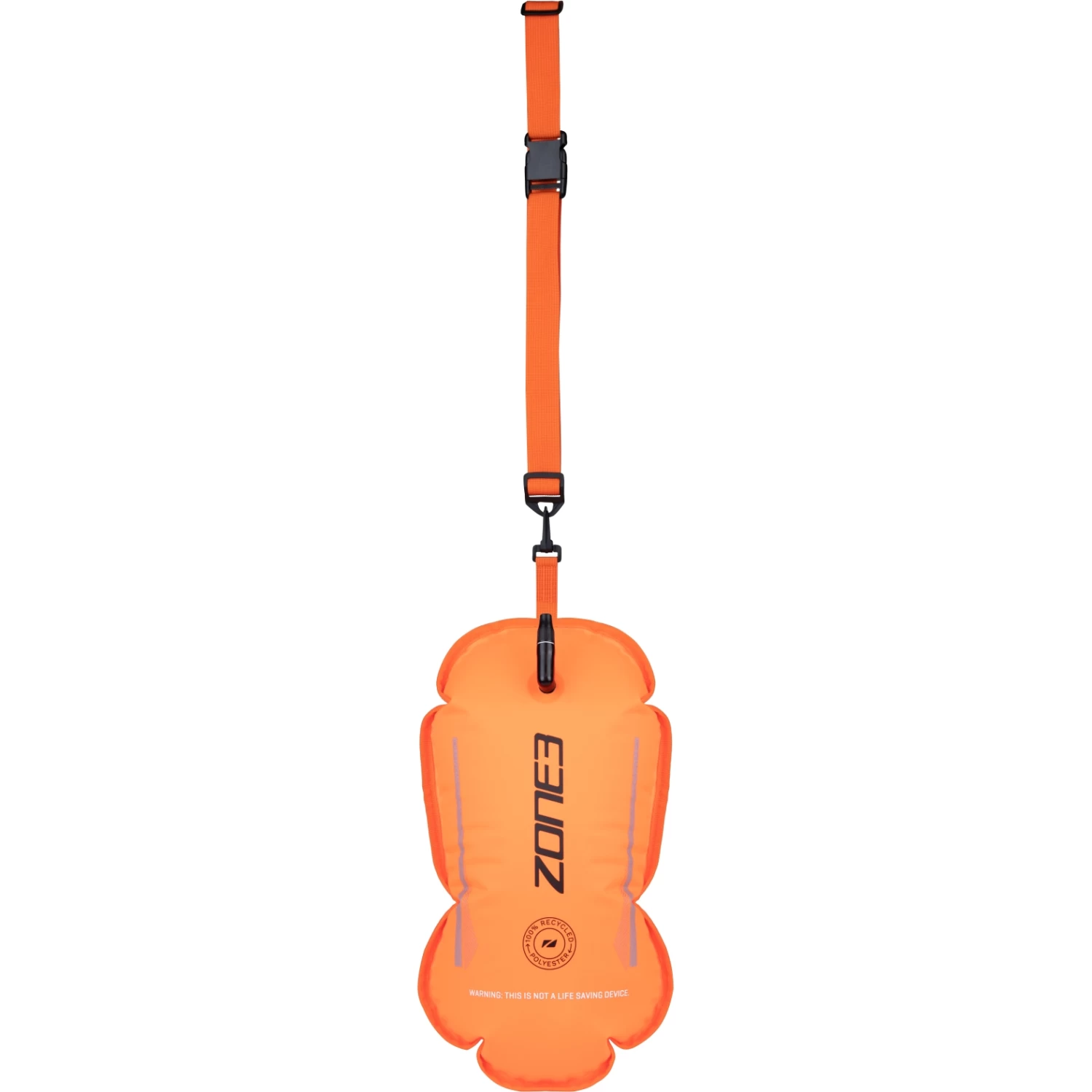 Zone3 Recycled Swim Safety Buoy/Tow Float - Hi-vis Orange 3 Zone3 Recycled Swim Safety Buoy/Tow Float - Hi-vis Orange