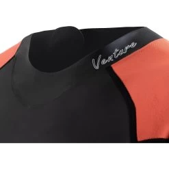 Zone3 Venture Men's Wetsuit - Black/orange -Aqua Fit Shop zone3 venture mens wetsuit black 3 1275860