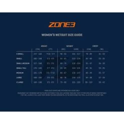 Zone3 Women's Aspect Breaststroke Wetsuit - Black/blue/orange -Aqua Fit Shop zone3 womens aspect breaststroke wetsuit blackblueorange 3 942991