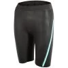 Zone3 Women's Buoyancy Shorts The Originals 5/3mm - Black/mint -Aqua Fit Shop zone3 womens buoyancy shorts the originals 5 3mm black mint 1 979439
