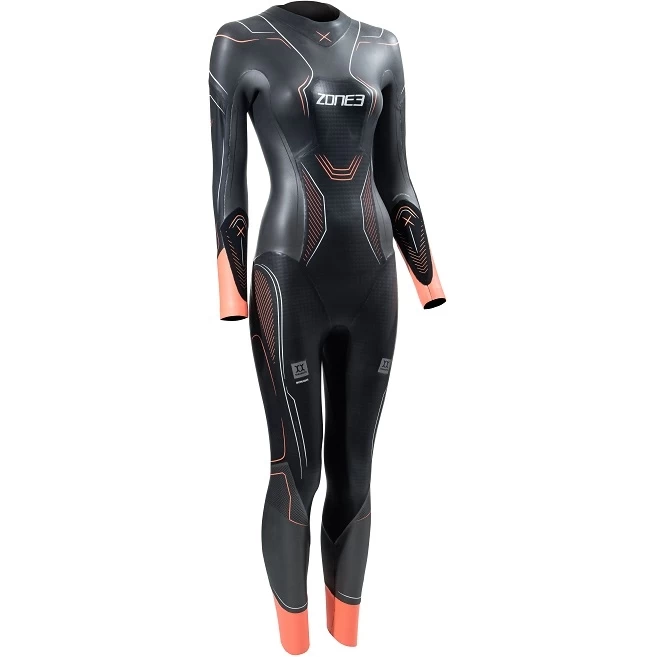 Zone3 Women's Vanquish-X Wetsuit - Black 3 Zone3 Women's Vanquish-X Wetsuit - Black