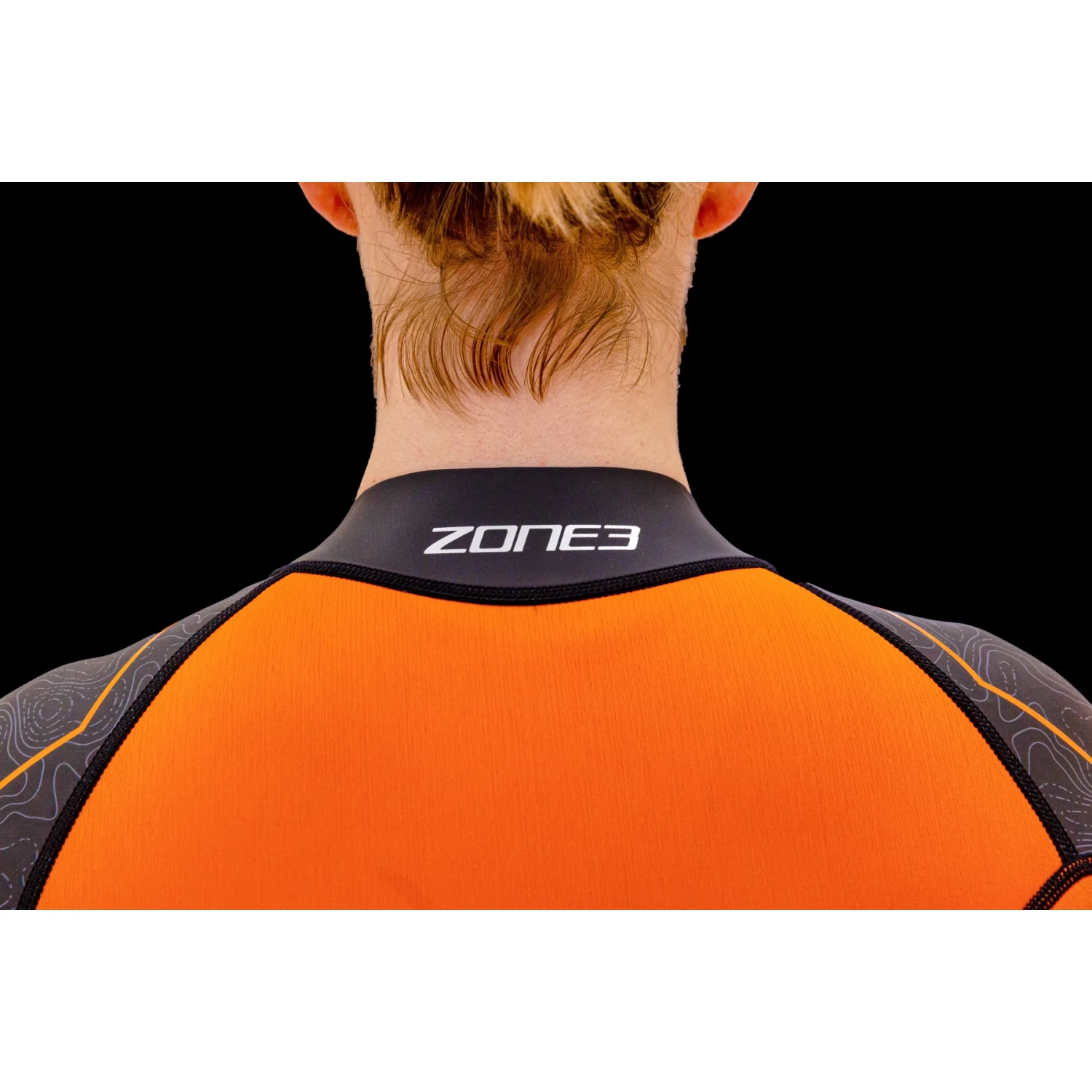 Zone3 Women's Versa Wetsuit - Black/orange/gunmetal 9 Zone3 Women's Versa Wetsuit - Black/orange/gunmetal - Image 7