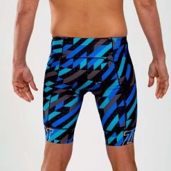 ZOOT Men's Ltd Tri 9 Inch Short - Unbreakable -Aqua Fit Shop zoot men ltd tri 9 inch short unbreakable 8 1462177