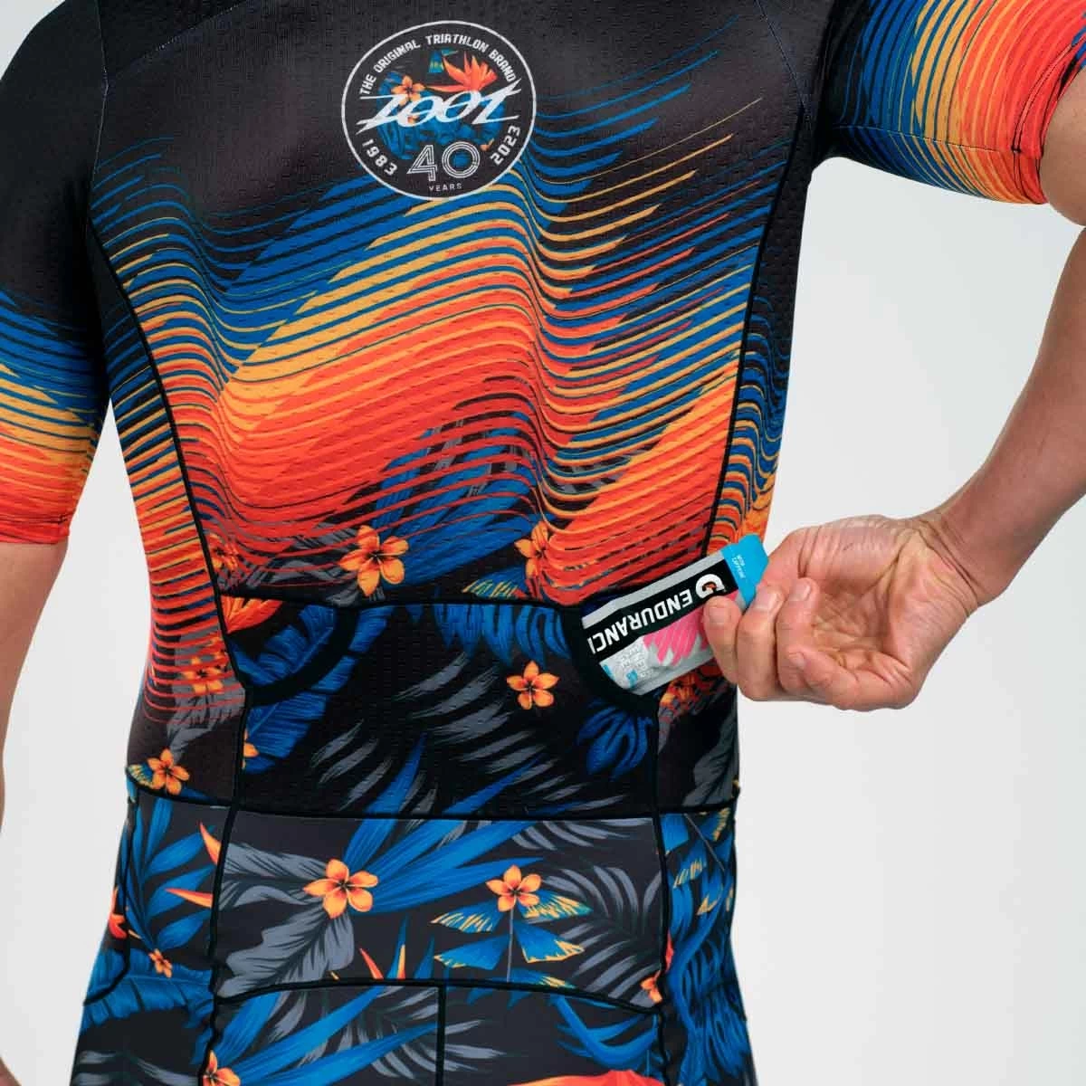 ZOOT Men's Ltd Tri Aero Full Zip Racesuit - 40 Years 19 ZOOT Men's Ltd Tri Aero Full Zip Racesuit - 40 Years - Image 17