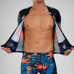 ZOOT Men's Ltd Tri Aero Jersey - 40 Years 21 ZOOT Men's Ltd Tri Aero Jersey - 40 Years -Aqua Fit Shop zoot men ltd tri aero jersey 40 years 7 1465129