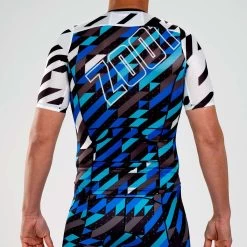 ZOOT Men's Ltd Tri Aero Jersey - Unbreakable -Aqua Fit Shop zoot men ltd tri aero jersey unbreakable 10 1461885