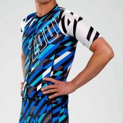 ZOOT Men's Ltd Tri Aero Jersey - Unbreakable -Aqua Fit Shop zoot men ltd tri aero jersey unbreakable 4 1461879
