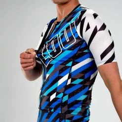 ZOOT Men's Ltd Tri Aero Jersey - Unbreakable -Aqua Fit Shop zoot men ltd tri aero jersey unbreakable 5 1461880