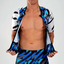 ZOOT Men's Ltd Tri Aero Jersey - Unbreakable -Aqua Fit Shop zoot men ltd tri aero jersey unbreakable 6 1461881