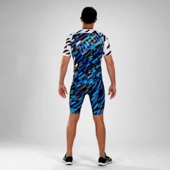 ZOOT Men's Ltd Tri Aero Jersey - Unbreakable -Aqua Fit Shop zoot men ltd tri aero jersey unbreakable 9 1461884
