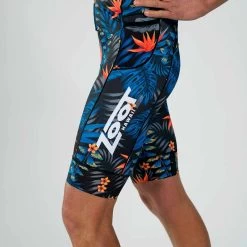 ZOOT Men's Ltd Tri Sleeveless Full Zip Racesuit - 40 Years -Aqua Fit Shop zoot men ltd tri sleeveless full zip racesuit 40 years 10 1463776