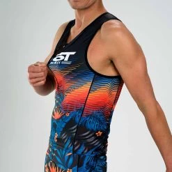 ZOOT Men's Ltd Tri Tank - 40 Years -Aqua Fit Shop zoot men ltd tri tank 40 years 6 1465152